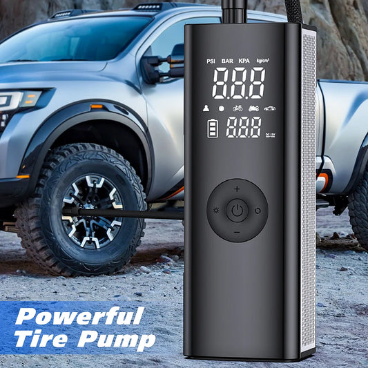 CARSUN Wireless Tyre Air Pump Portable Car Air Compressor